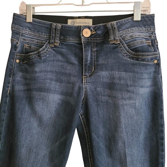 DEMOCRACY Ab Solution Ankle Skimmer Stretch Jeans B1641XXCO‎ Women's 6 - Picture 3 of 13
